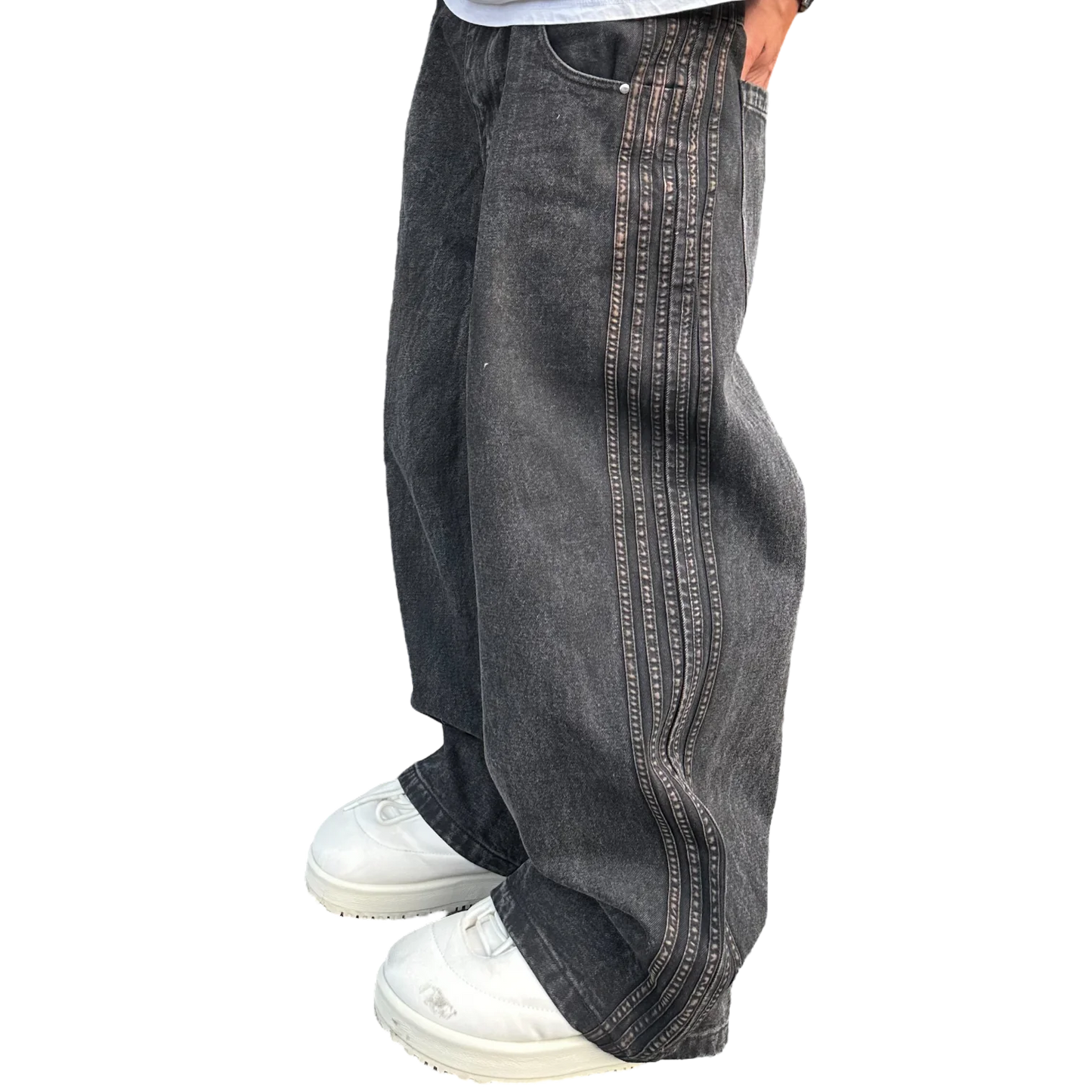STRIPED DENIM (DOUBLE BLACK) - NOCTRL