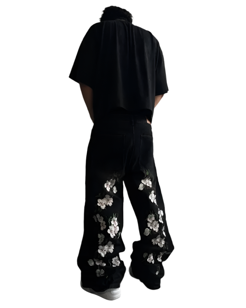 WHITE BLOSSOM DENIM - NOCTRL