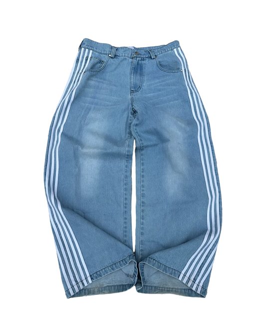 STRIPED DENIM