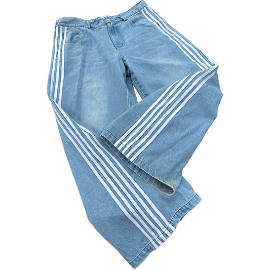 STRIPED DENIM