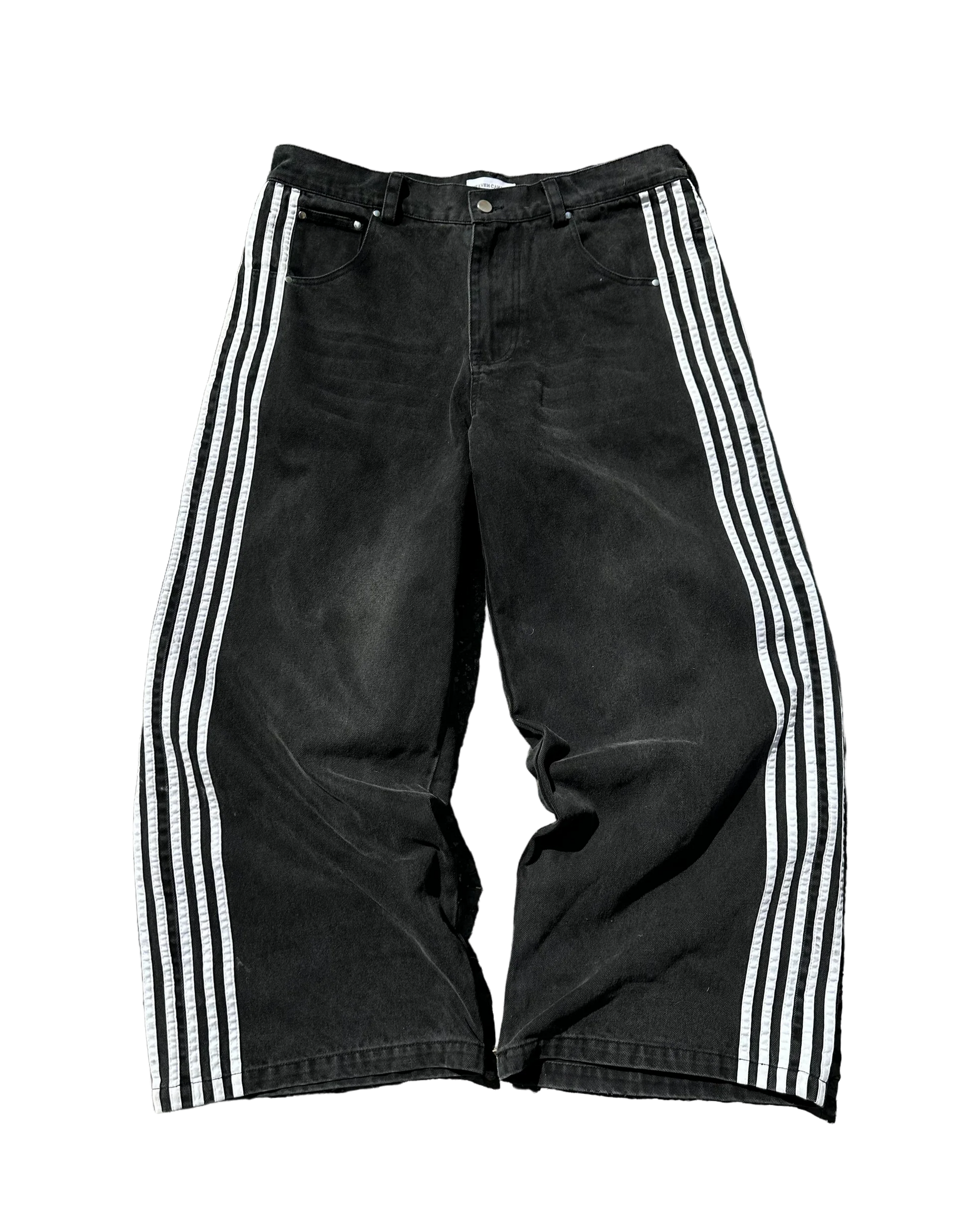 STRIPED DENIM (BLACK) - NOCTRL 