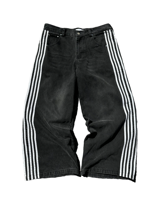 STRIPED DENIM (BLACK) - NOCTRL 