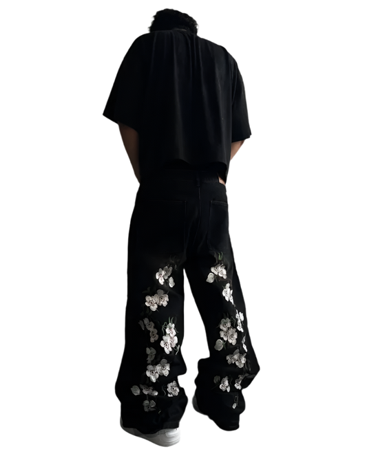 WHITE BLOSSOM DENIM - NOCTRL 